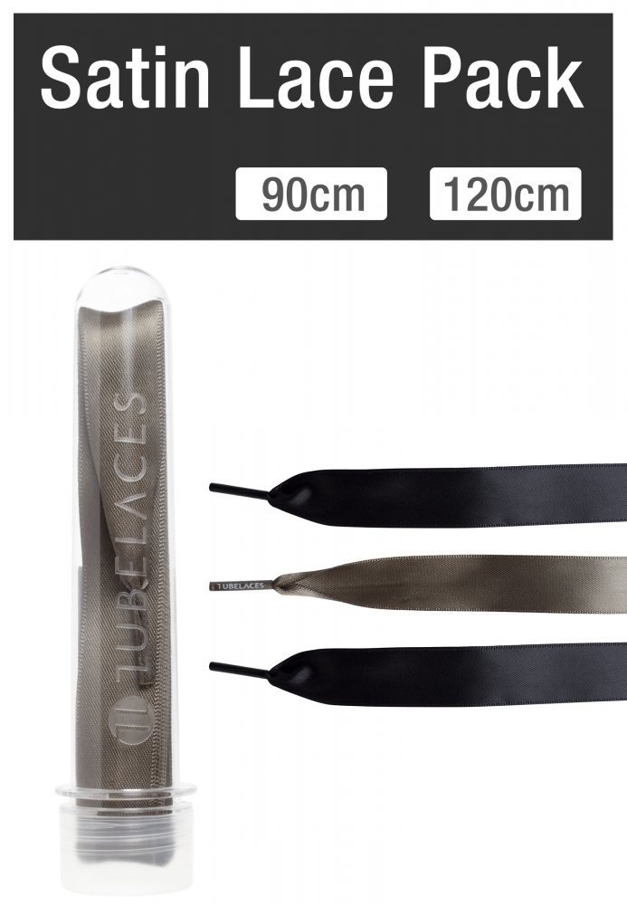 Satin Lace Pack - black 120cm