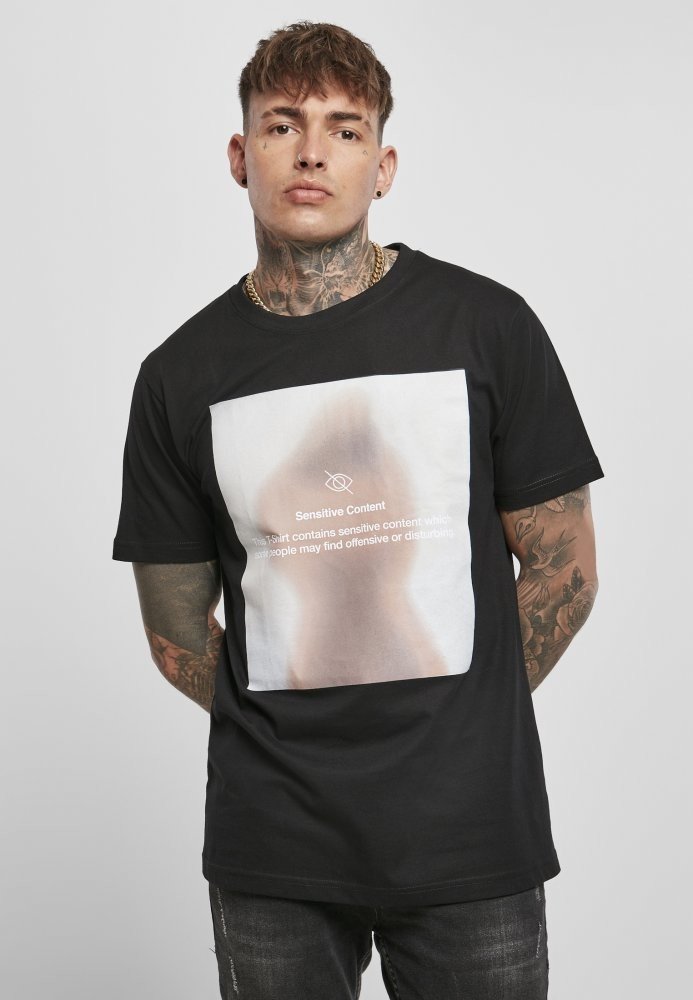 Sensitive Content Tee - black 3XL