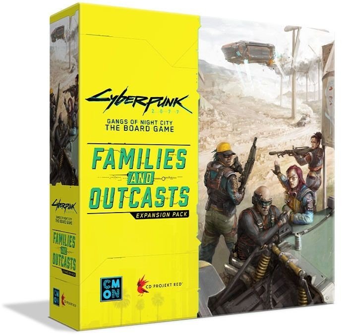 Cool Mini Or Not Cyberpunk 2077: Gangs of Night City – Families and Outcasts