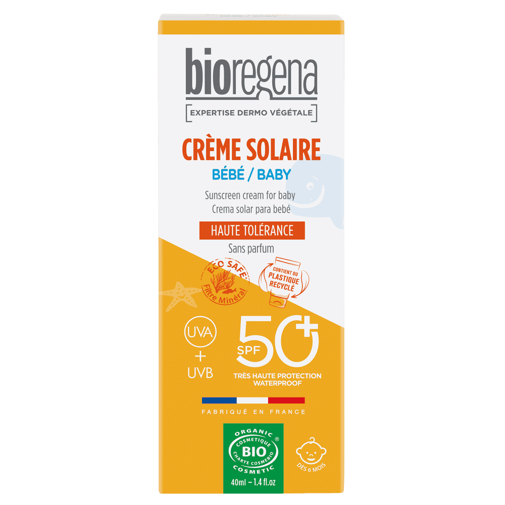 BIOREGENA Organický krém na opalování SPF 50+ pro děti 40 ml BIO