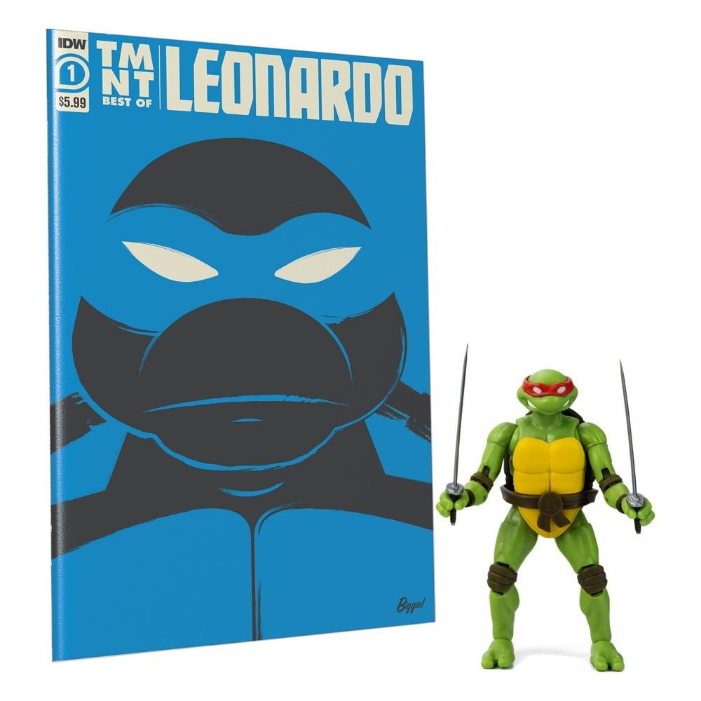 The Loyal Subjects | Želvy Ninja - sběratelská figurka Comic Book Leonardo (Exclusive) 13 cm