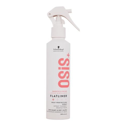 Schwarzkopf Professional Osis+ Flatliner Heat Protection Spray 200 ml termoochranný sprej na vlasy pro ženy