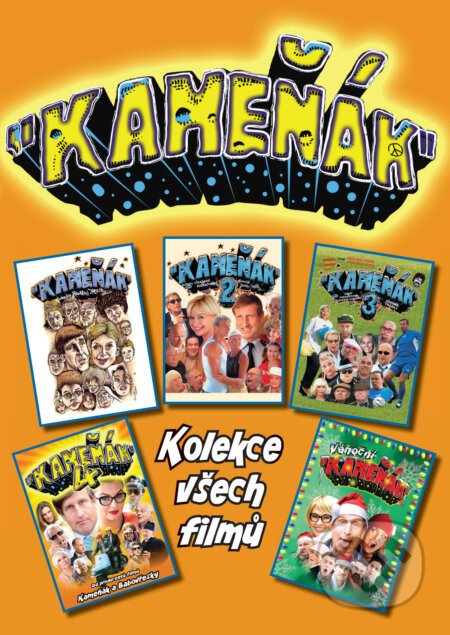 Kameňák kolekce 1-5. DVD