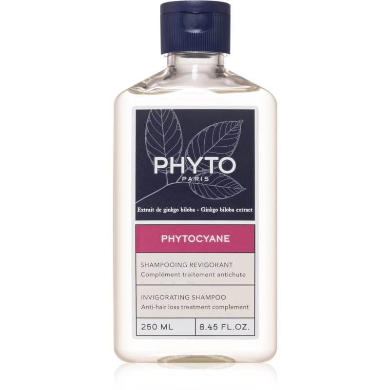 Phyto Phytocyane Invigorating Shampoo aktivační šampon proti padání vlasů 250 ml