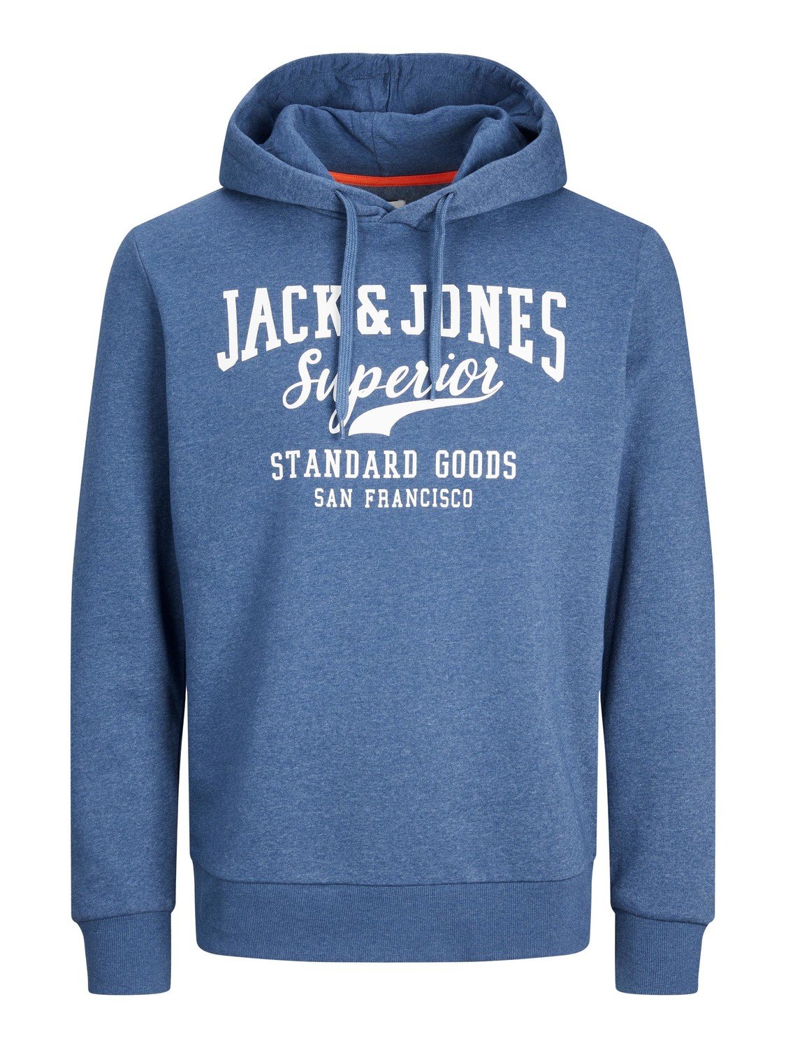 Jack&Jones PLUS Pánská mikina JJELOGO Regular Fit 12243540 Ensign Blue 3XL