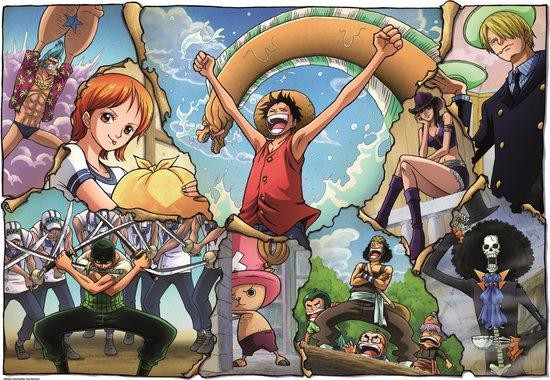 CLEMENTONI Puzzle Anime Collection: One Piece 500 dílků