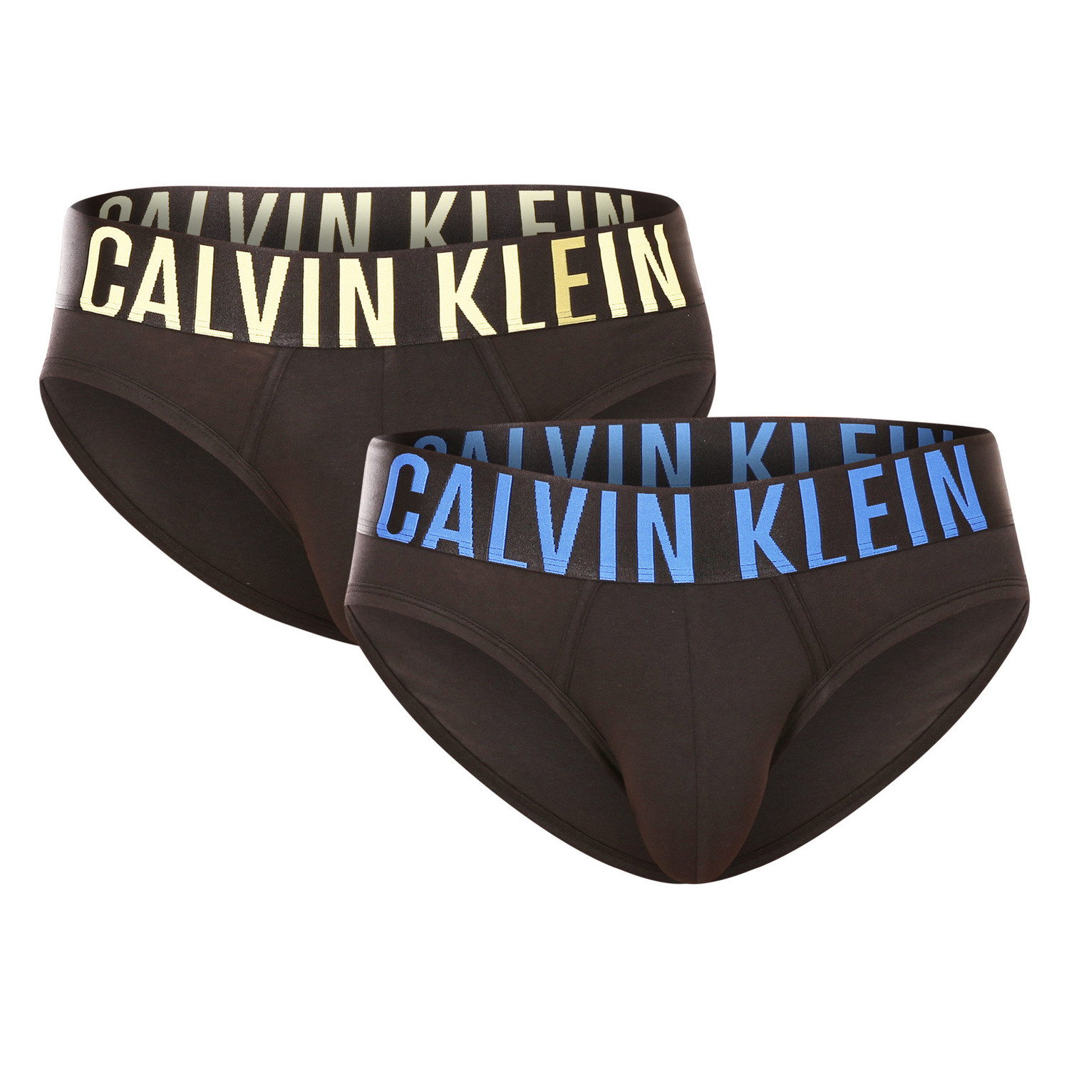 2PACK pánské slipy Calvin Klein černé (NB2601A-C2A) XL