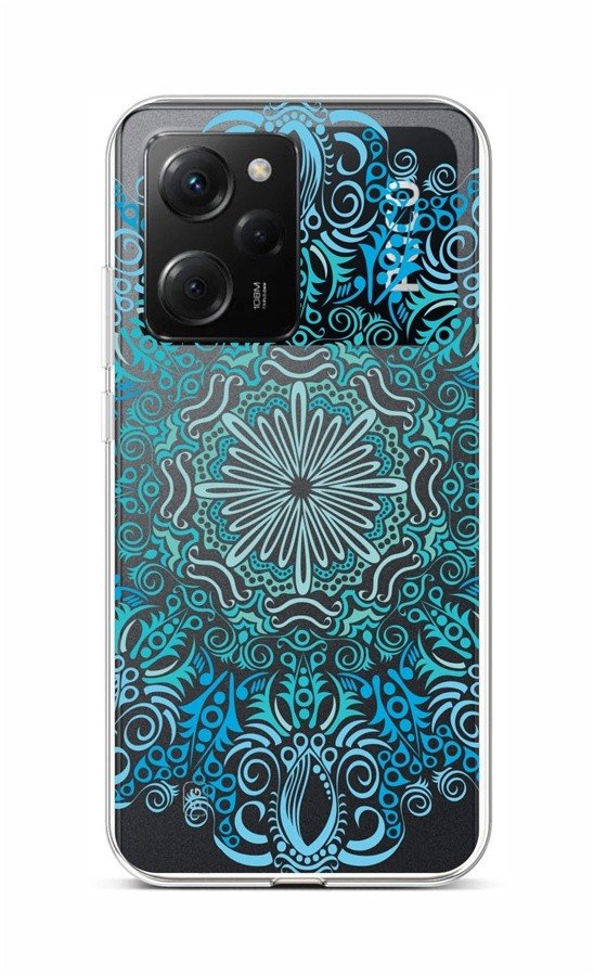 Kryt TopQ Xiaomi Poco X5 Pro 5G Blue Mandala 95955