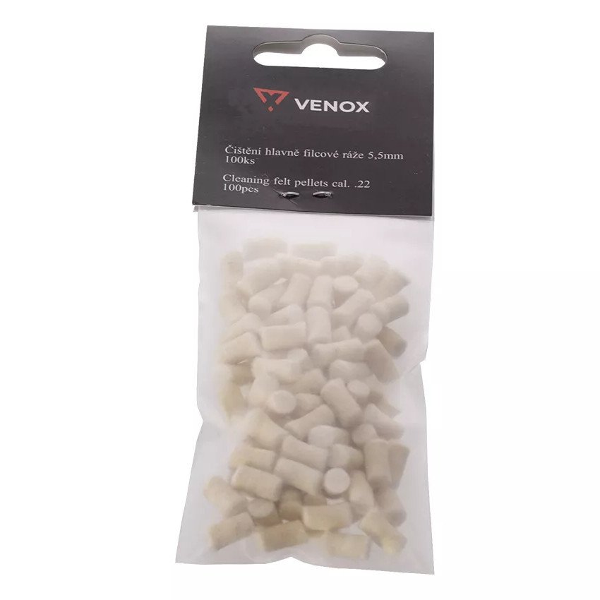 Venox Filcové čištění hlavně Venox 5,5 mm 100ks