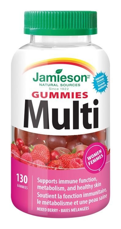 Jamieson Gummies Multi pro ženy 130 želatinových pastilek
