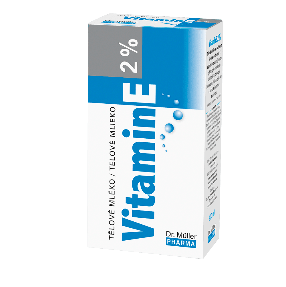 Dr.Müller Vitamin E tělové mléko 2% 200 ml