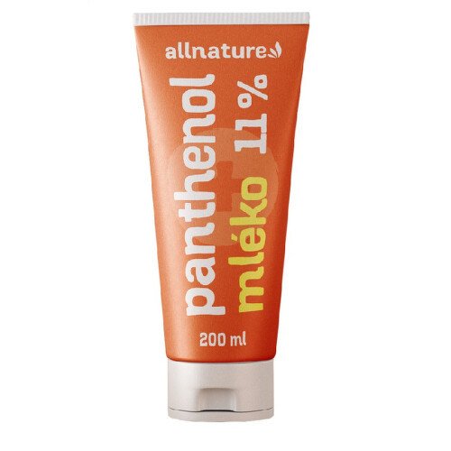 Allnature Panthenol mléko 11% 200 ml