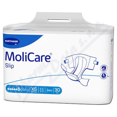 MoliCare Slip Inkontinenční zalepovací kalhotky 6 kapek velikost XS 30ks