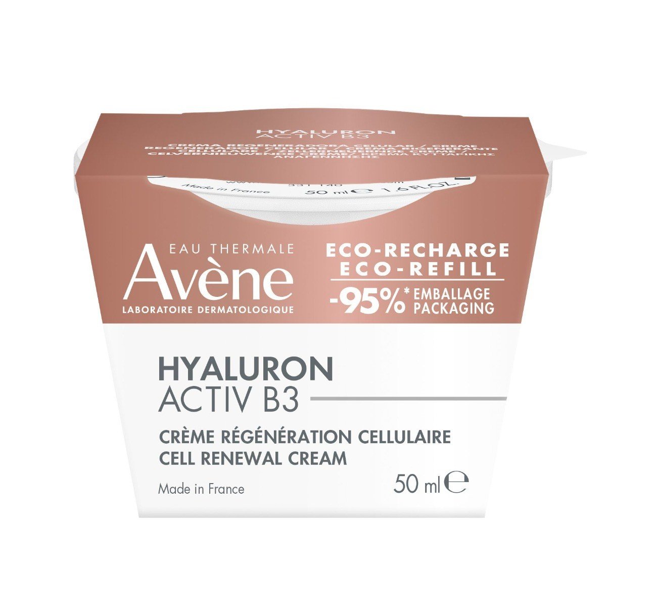 Avene Hyaluron Activ B3 Krém pro obnovu buněk náhradní náplň 50 ml