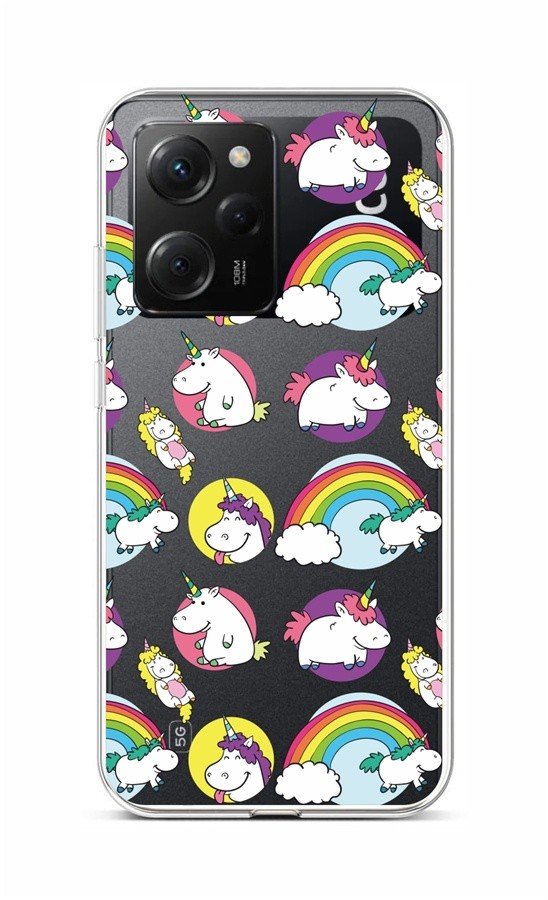 Kryt TopQ Xiaomi Poco X5 Pro 5G Chunky Unicorns 95952