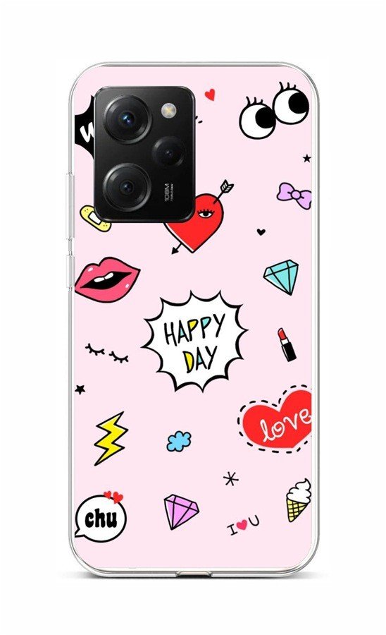 Kryt TopQ Xiaomi Poco X5 Pro 5G Happy Day 95951
