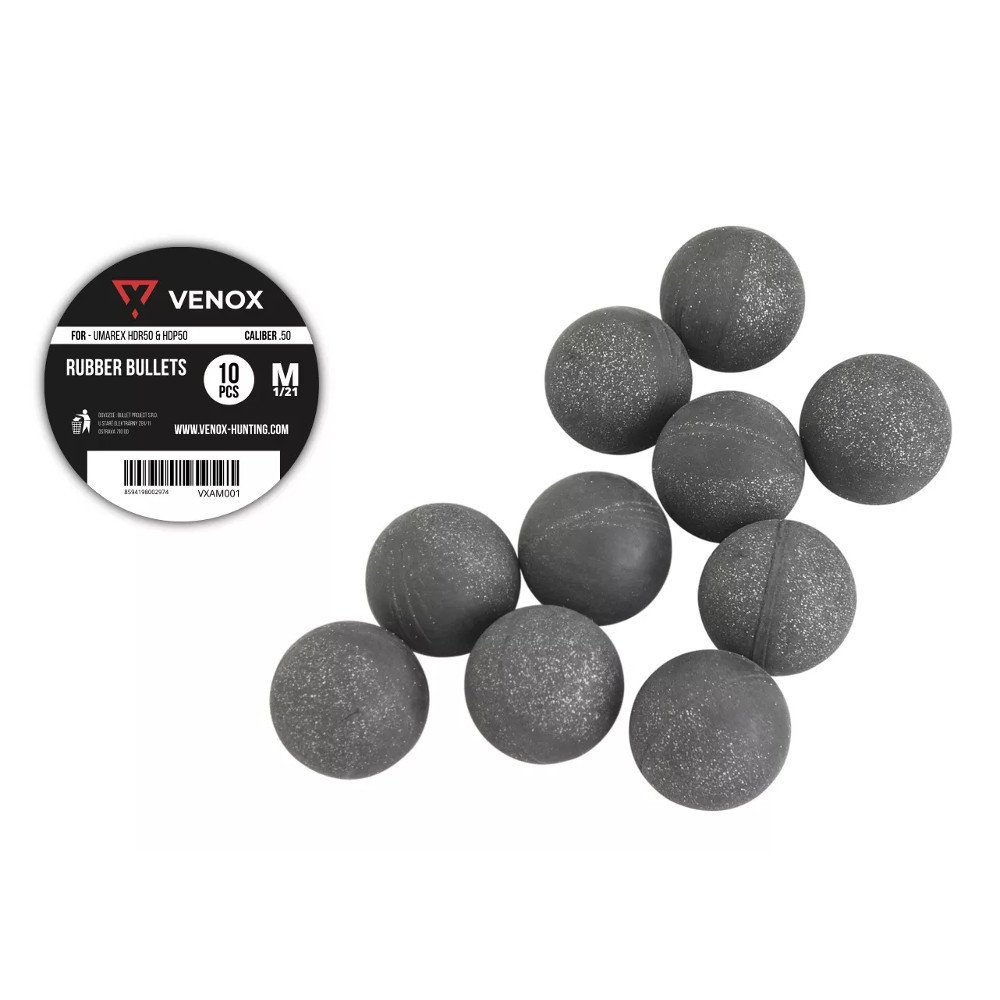 Venox Rubber Ball RB Steel .43 10ks