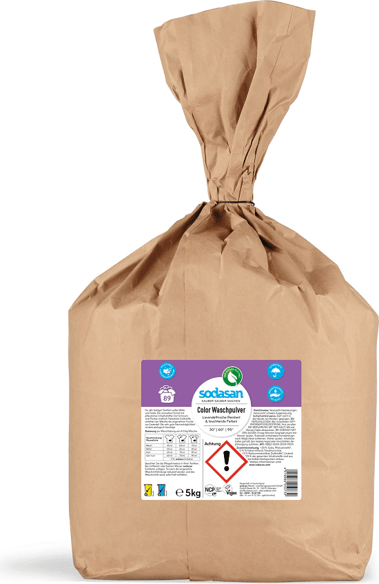 SODASAN COLOR prací prášek na barevné prádlo Levandule 5 kg 5 kg