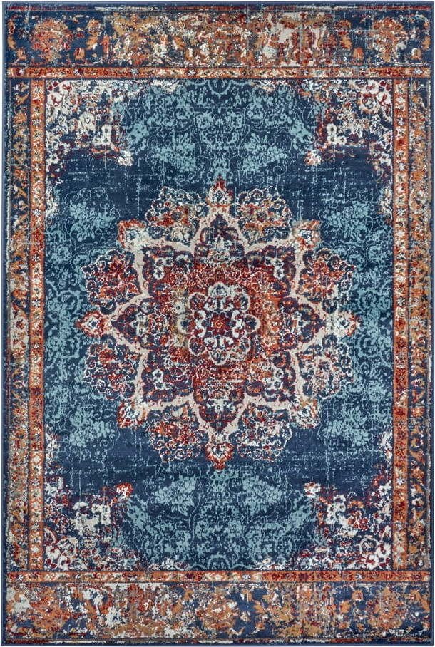 Tmavě modrý koberec 57x90 cm Orient Maderno – Hanse Home