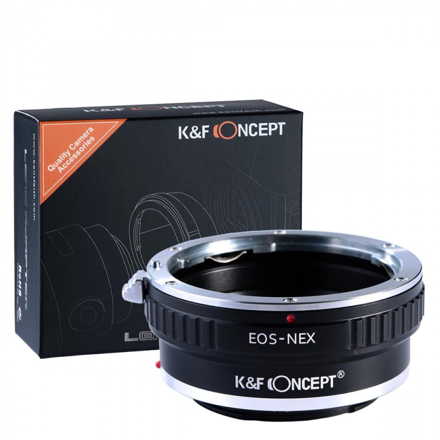 K&f Concept Eos – adaptér Sony E-Mount