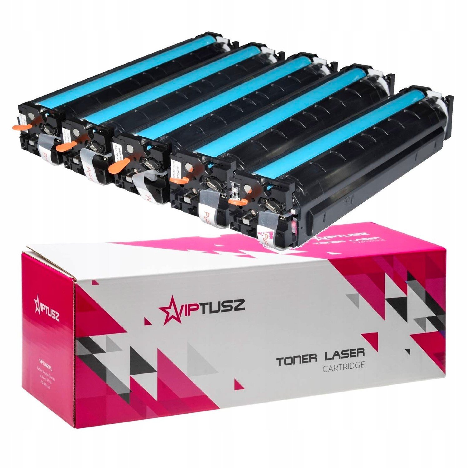 5 Toner Do Canon i-SENSYS MF641Cw MF643Cdw CRG-054