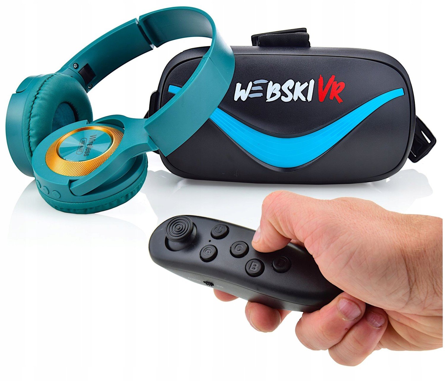 Dárek Pod Stromeček Brýle Vr 360+GAMEPAD Bluetooth