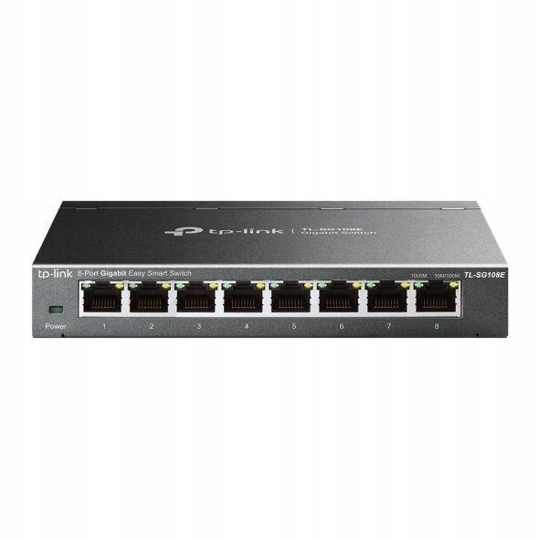 Řízený přepínač TP-Link TL-SG108E V6 8x10/100/1