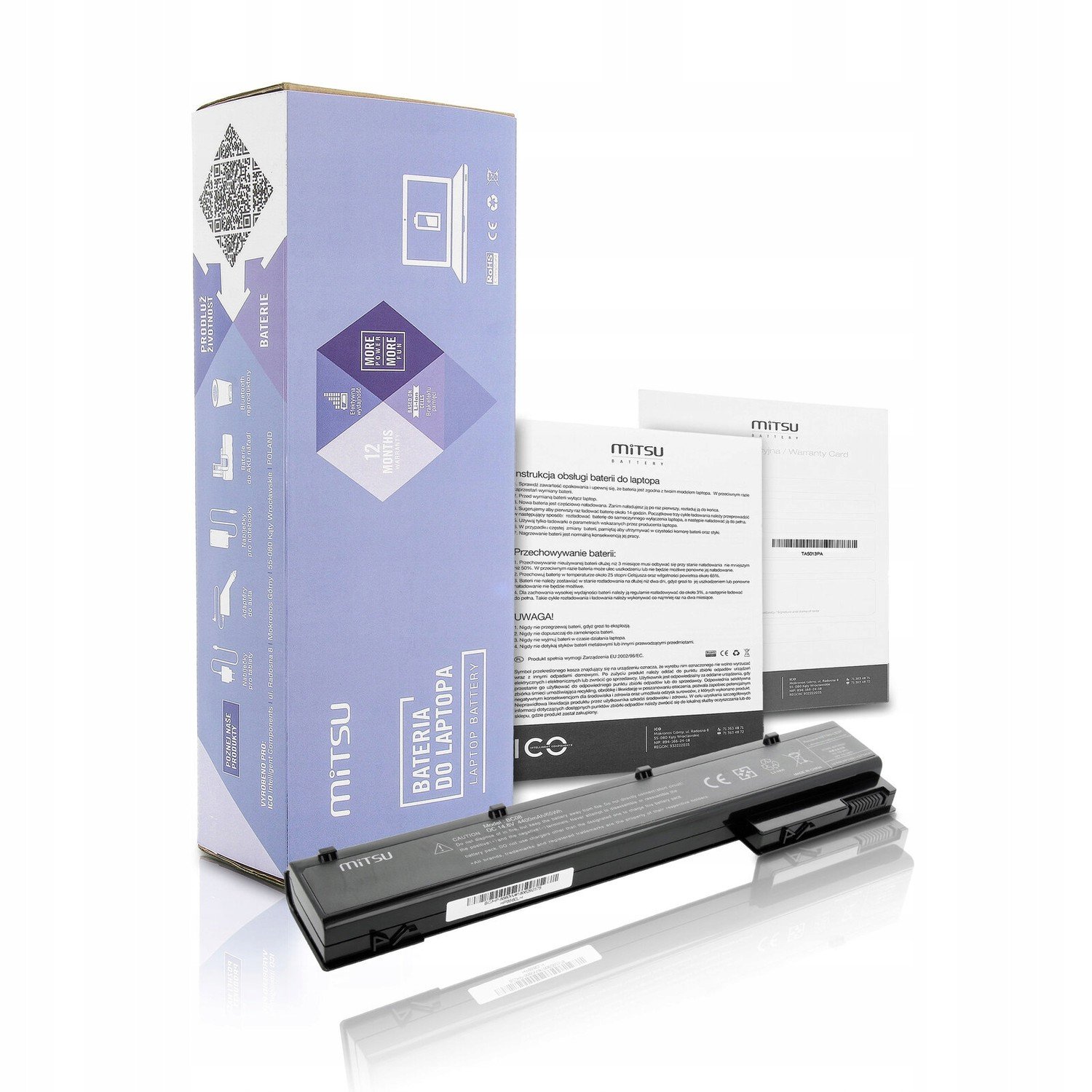 Baterie VH08 pro Hp Elitebook 8560W 8570W 8760W