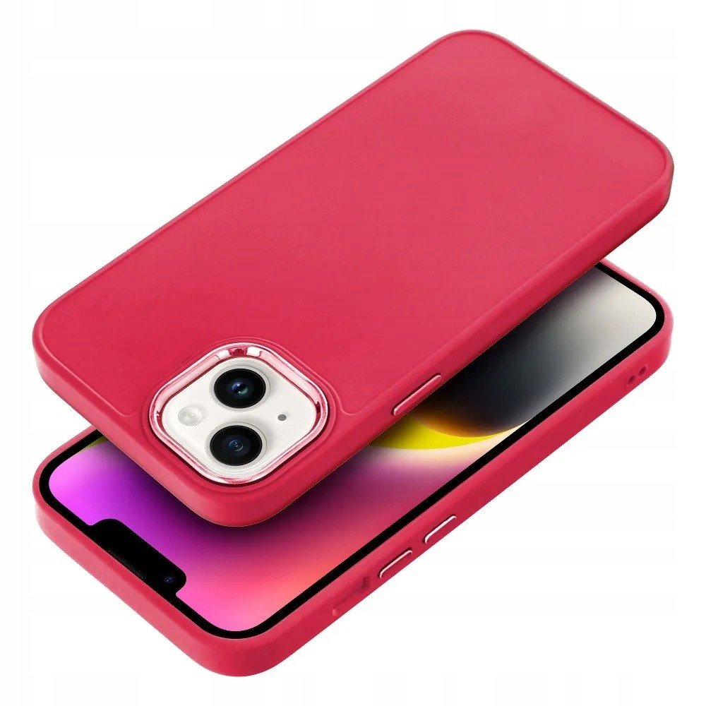 Pouzdro Frame pro Xiaomi Redmi 10C magenta