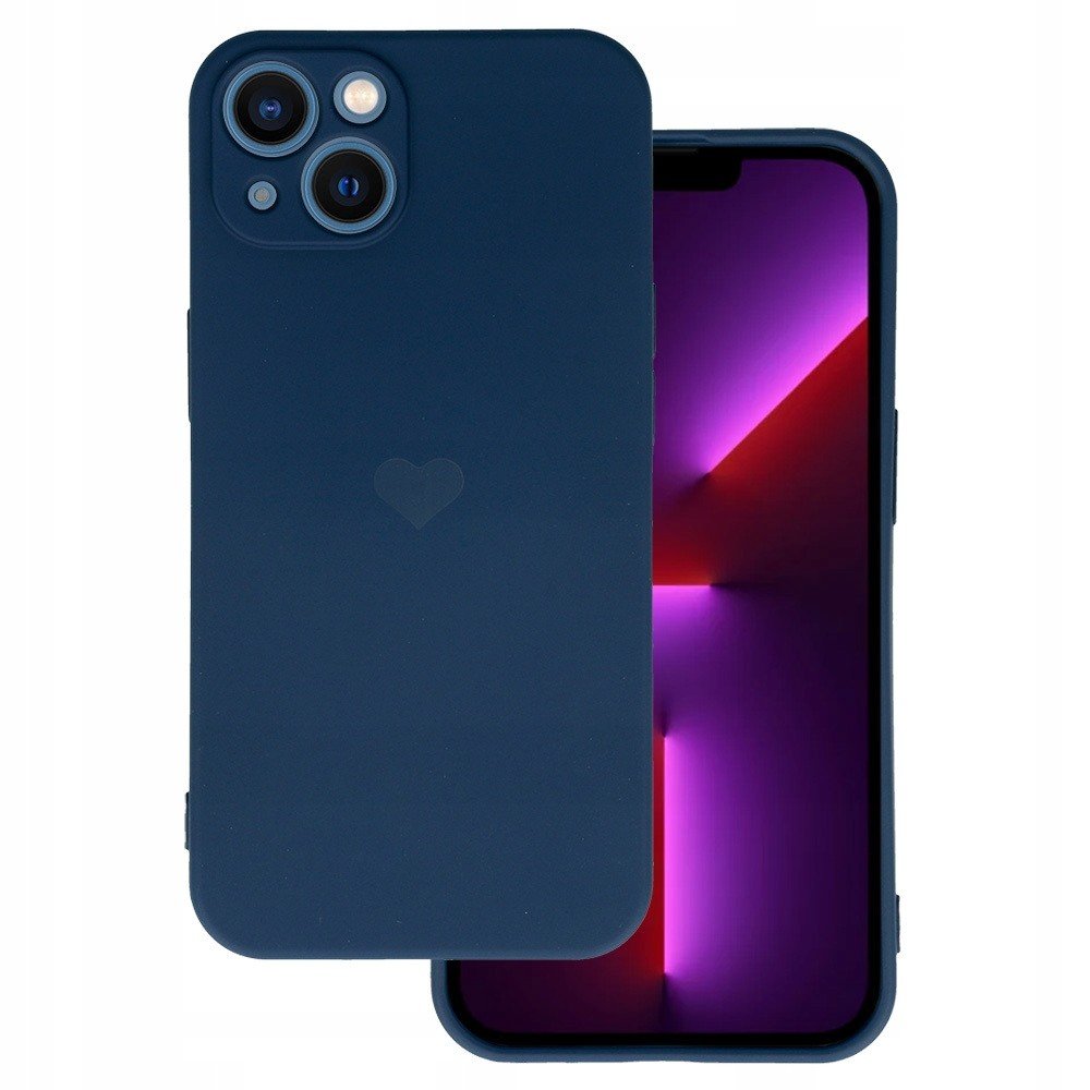 Vennus Silicone Heart Case pro iPhone 14 vzor 1 hra