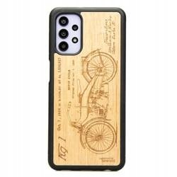 Dřevěné Pouzdro Samsung Galaxy A32 4G Harley Case