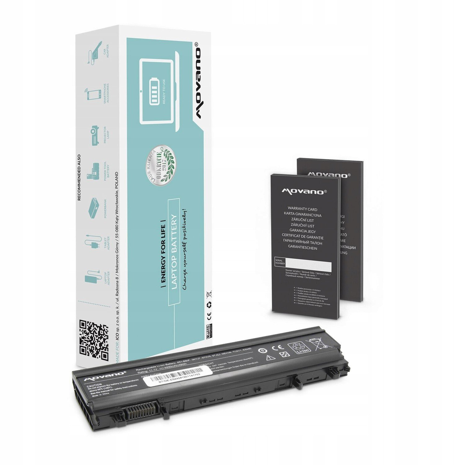 Baterie N5YH9 pro Dell Latitude E5440 E5540