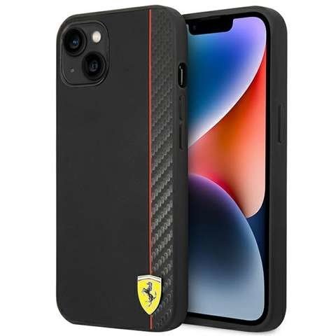 Ferrari Pouzdro Pro Iphone 14 Plus Černý Carbon