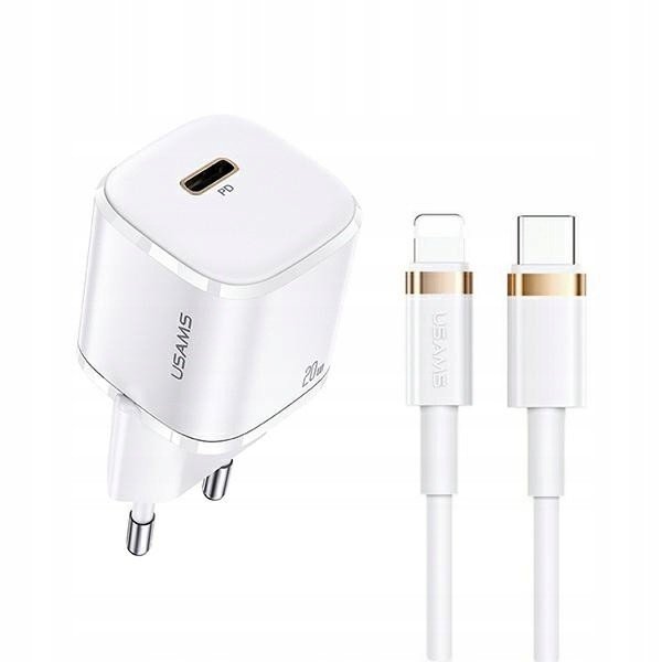 Zatížení Usams . síť. 1x Usb-c T36 mini 20W Usb kabel-