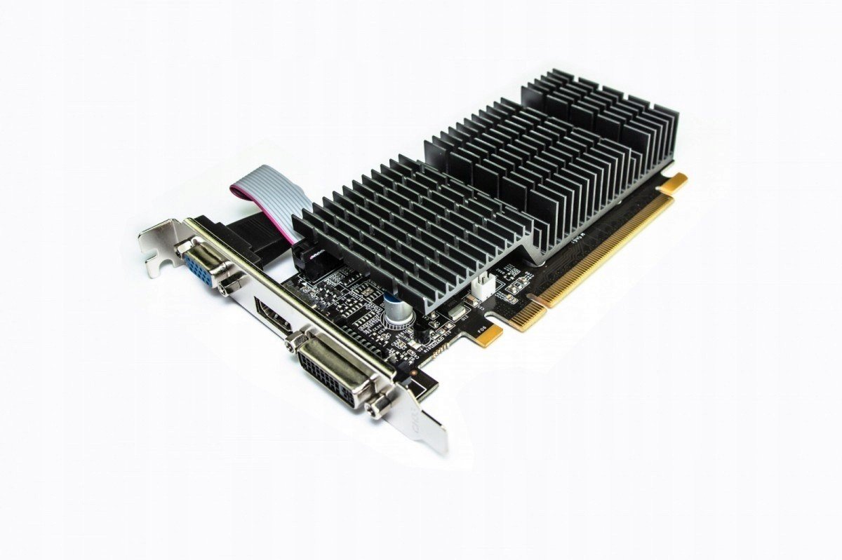 Grafická Karta Geforce GT210 1GB DDR2 64BIT DVI