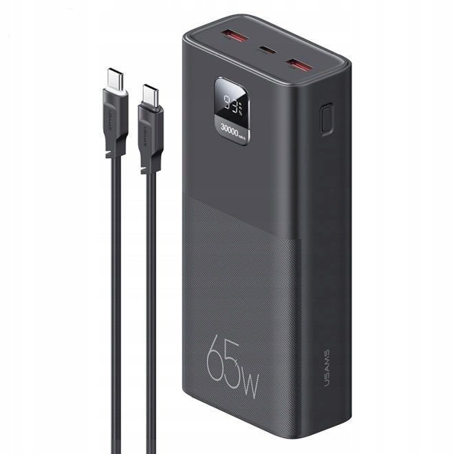 Usams Power Bank 30000mAh Pd 65W 2xUSB Usb-c Qc