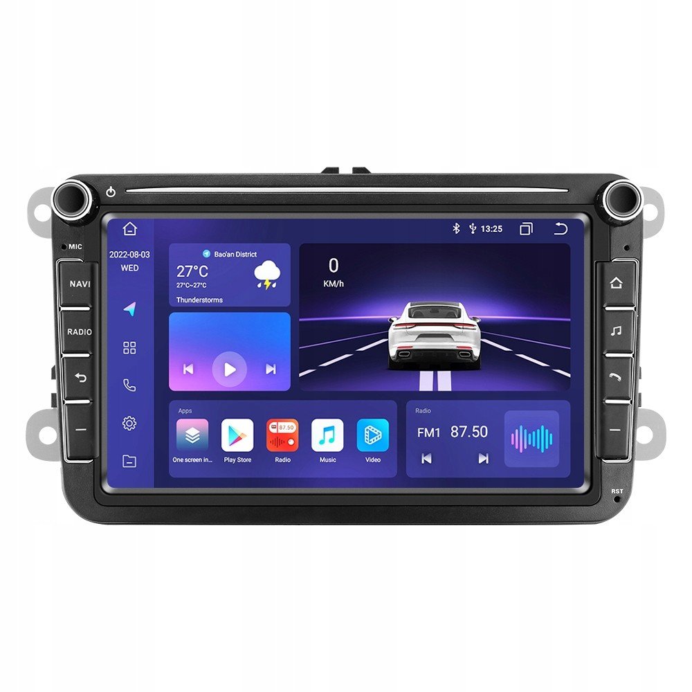 Rádio 2DIN Android Vw Amarok A Dsp Carplay 3GB Lte