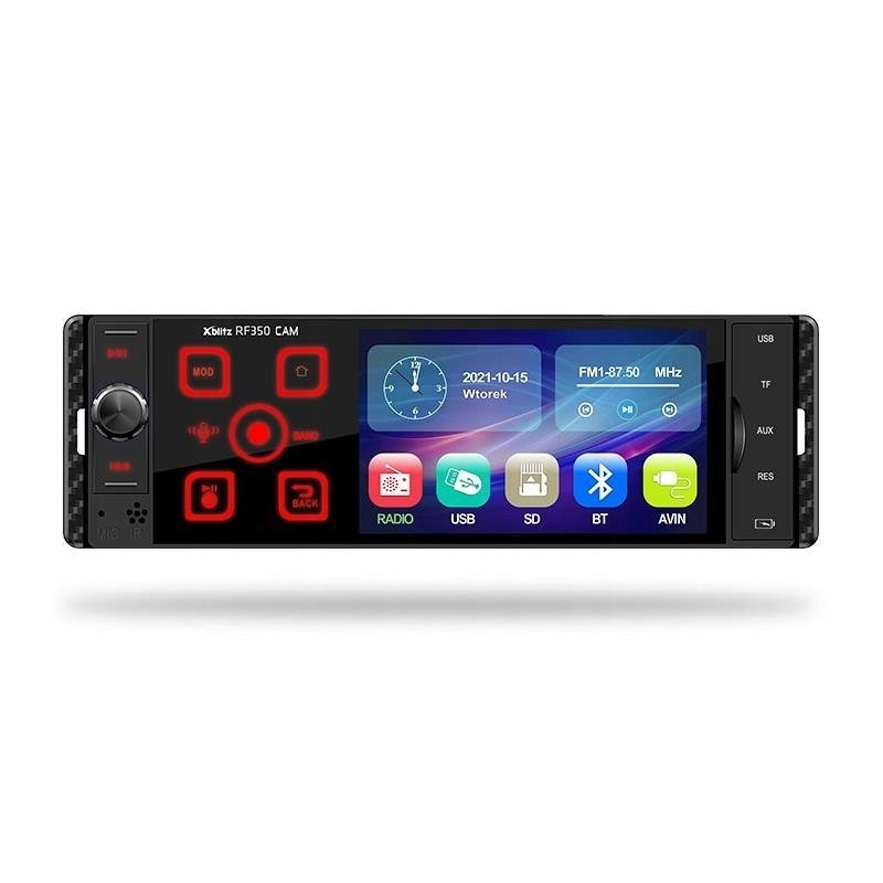 Autorádio Xblitz Rf 350 Cam