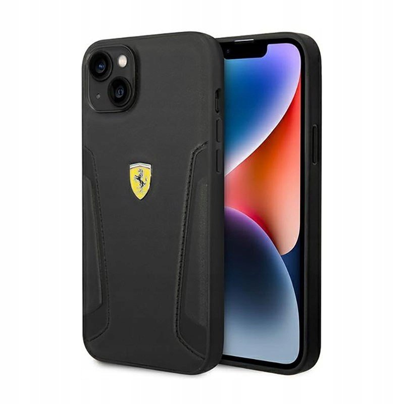 Ferrari pouzdro pro iPhone 14 Plus 6,7 černé