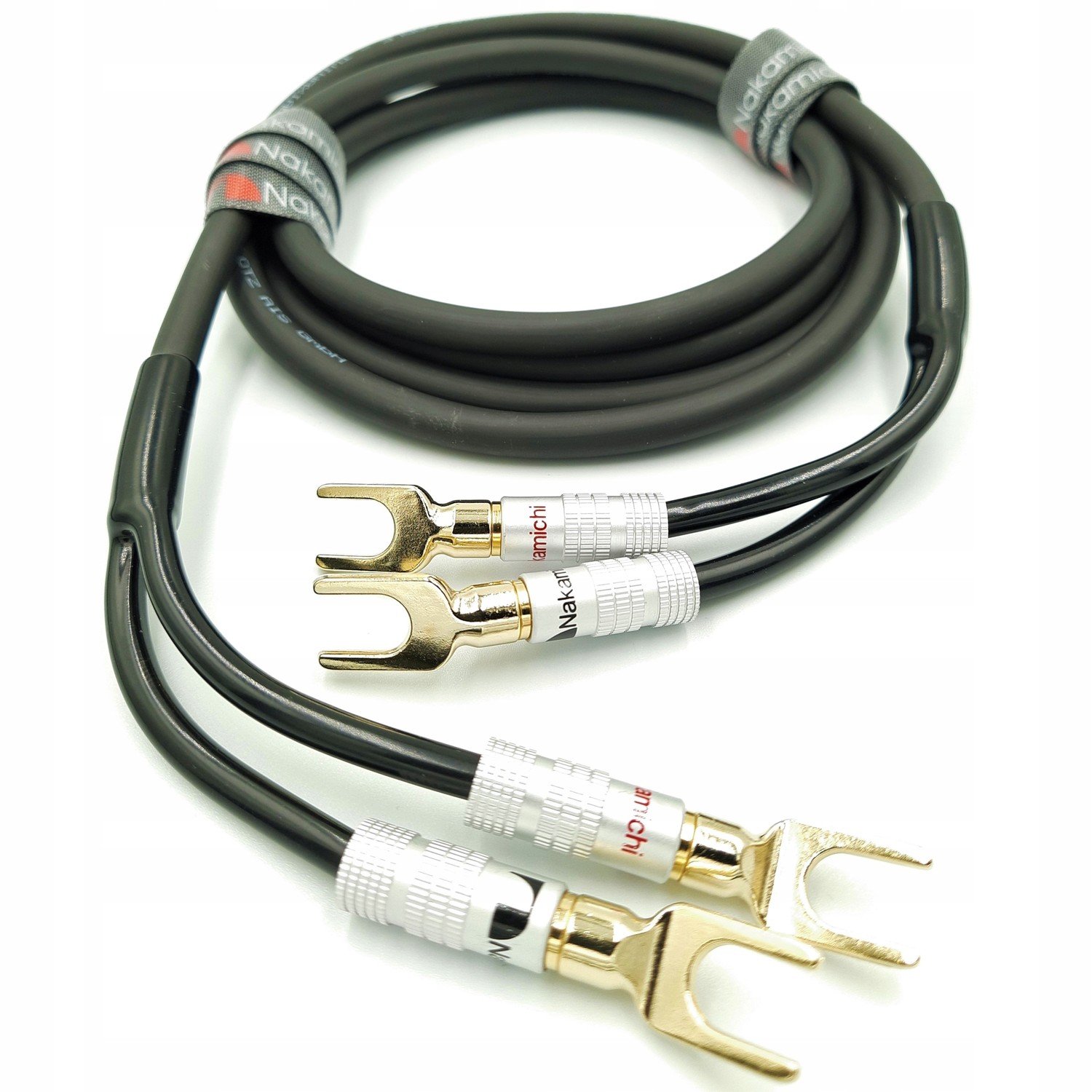 Nakamichi Reproduktorový kabel Ofc 2x1,5mm2 vidlice 5m