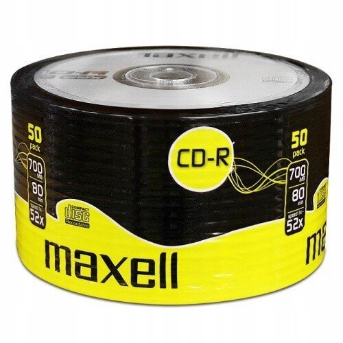*cd-r 50ks 700 Mb 80 Min Maxell 52x