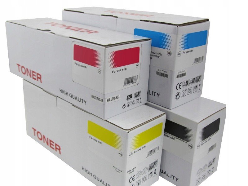 4x Oki C310 Toner Do MC352 MC361 MC362 MC531DN XL