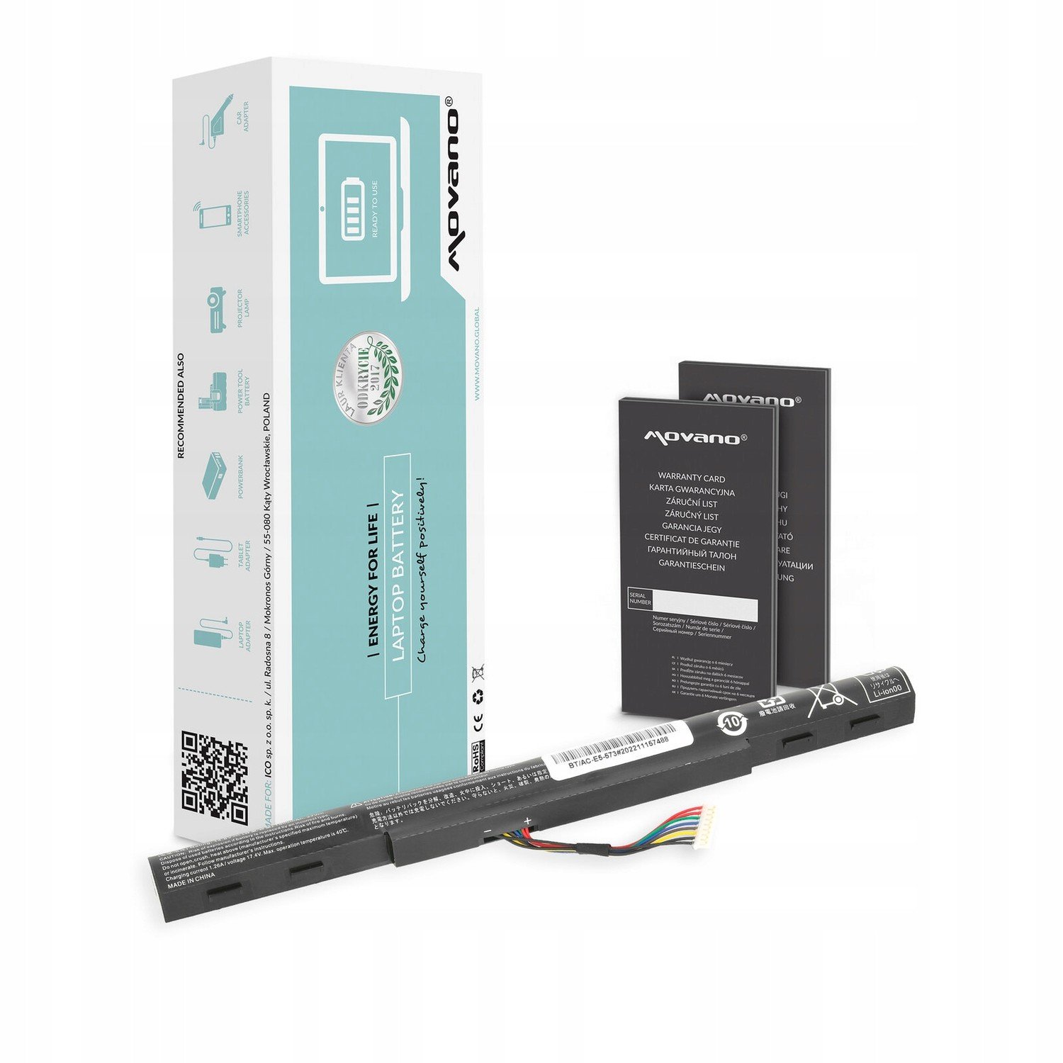 Baterie KT.004B3.025 pro Acer 14,4/14,8V 1800mAh