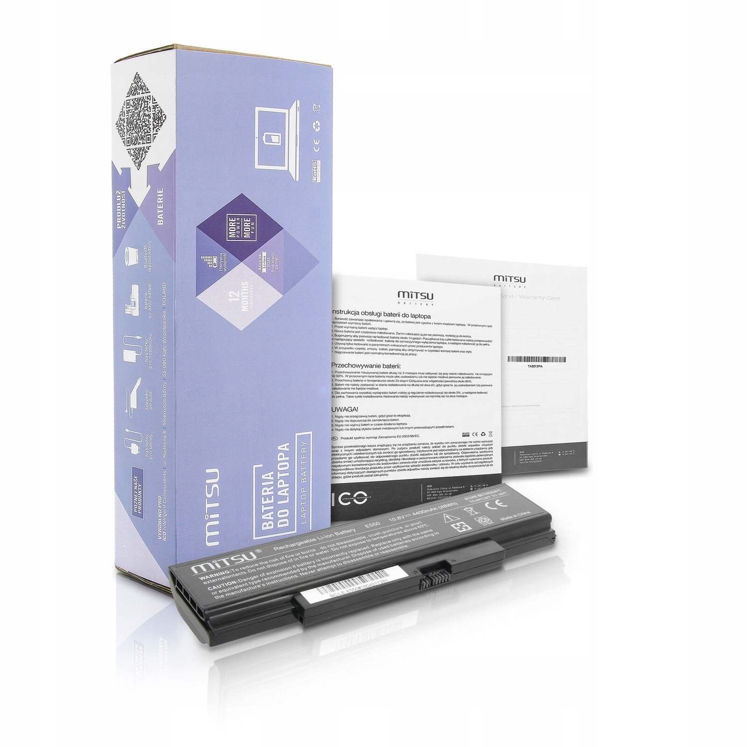 * Baterie Moc Mitsu pro Lenovo ThinkPad Edge 45N1760