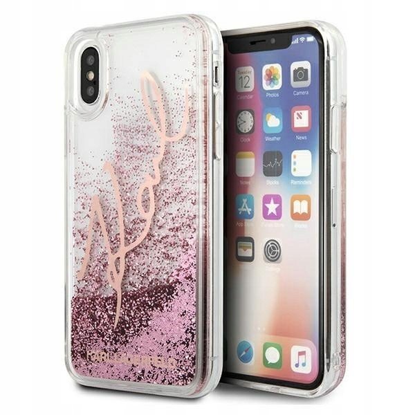 Pouzdro na Apple iPhone X/xs Karl Lagerfeld Klhcpxtrksrg