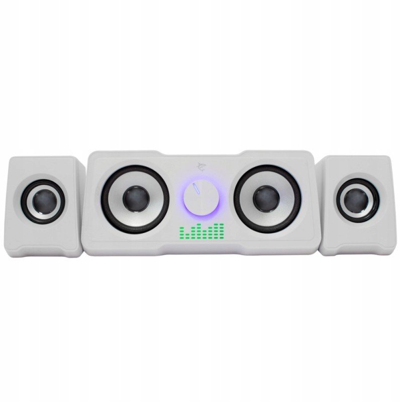 WhiteShark Počítačové reproduktory Mood bílé