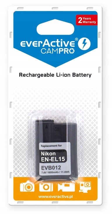 Baterie CamPro pro Nikon D600 D610 D7000