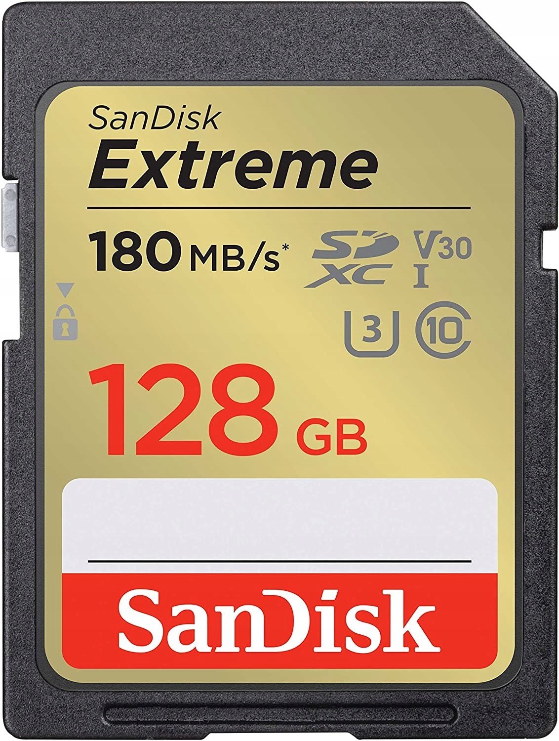 SanDisk paměťová karta Sdxc 128GB 180MB/s 4K Sd