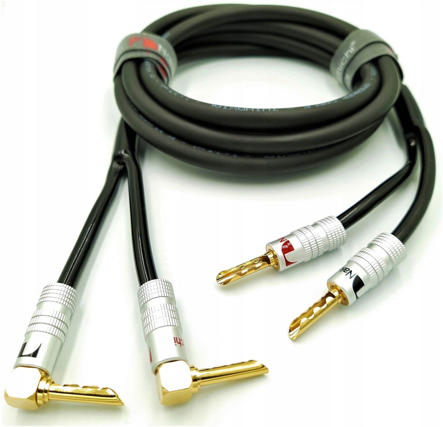 Nakamichi Reproduktorový kabel 2x2,5mm banány Bfa 6m