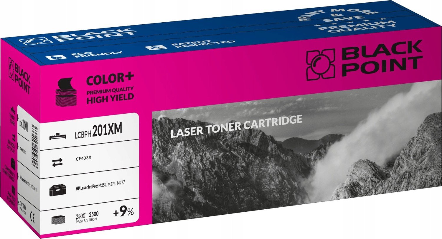 Purpurový Toner Pro Hp Laserjet M252N Pro M252DW